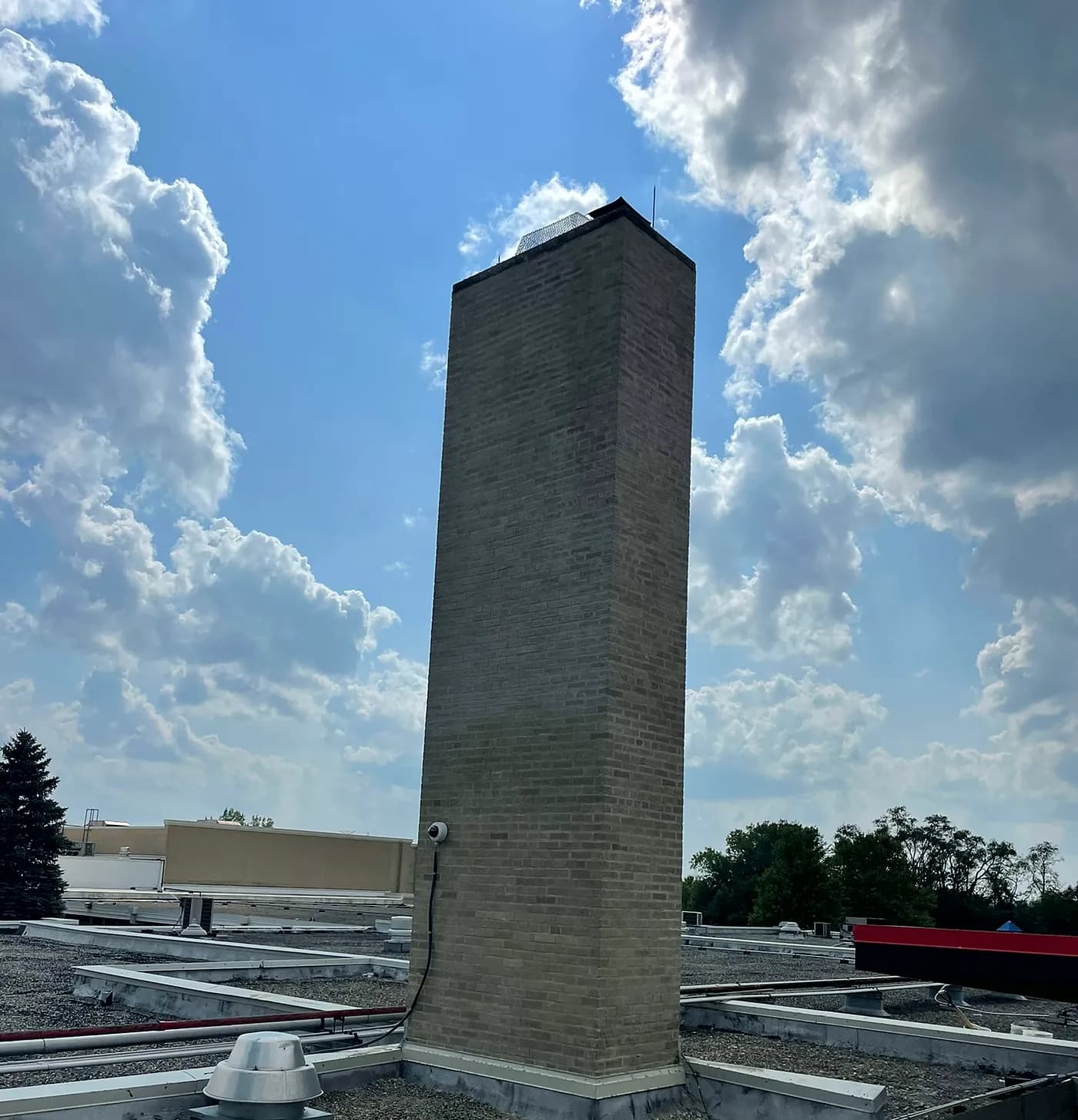Commercial Chimney Stack Rebuild