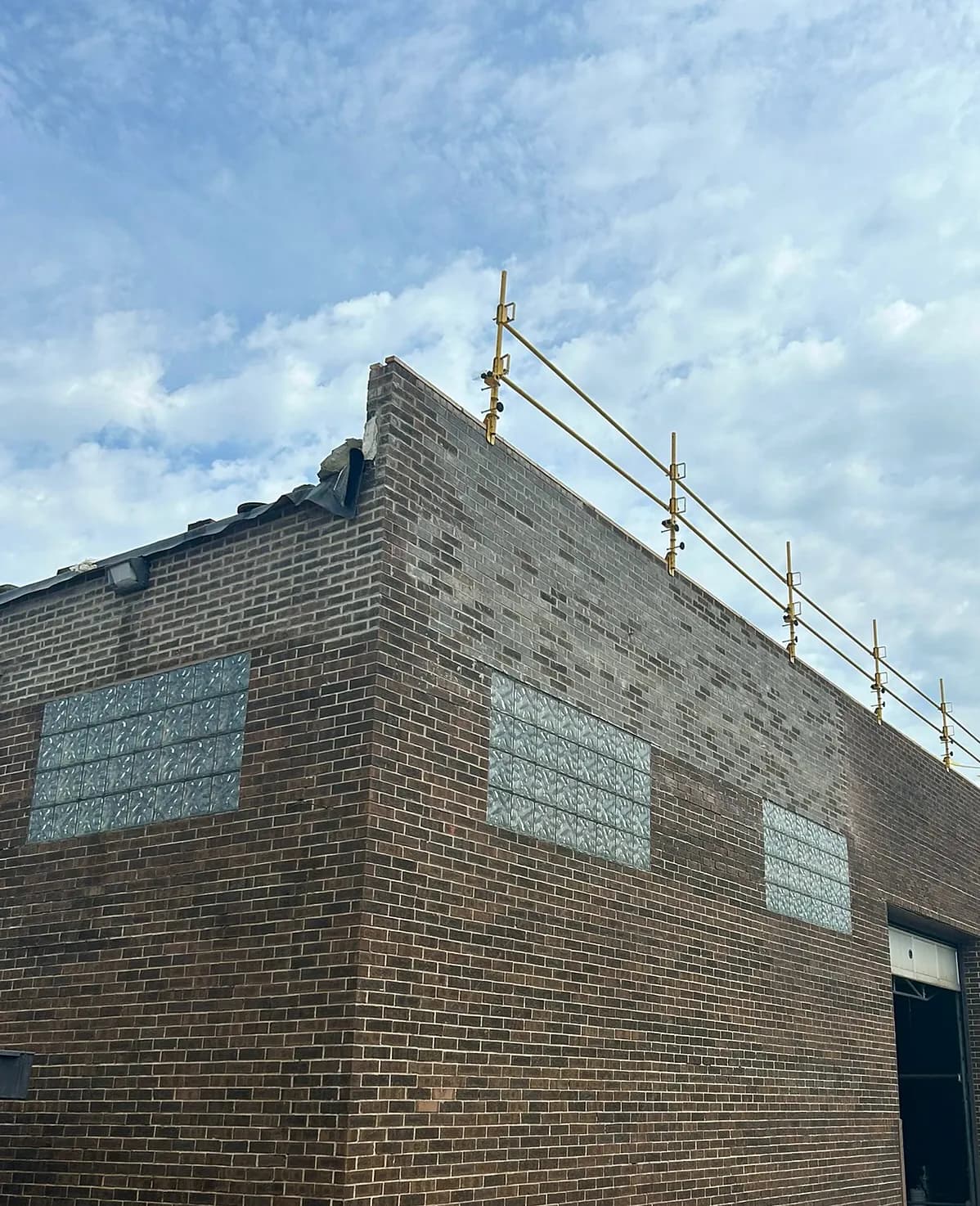 Parapet Wall Repair & Coping Replacement