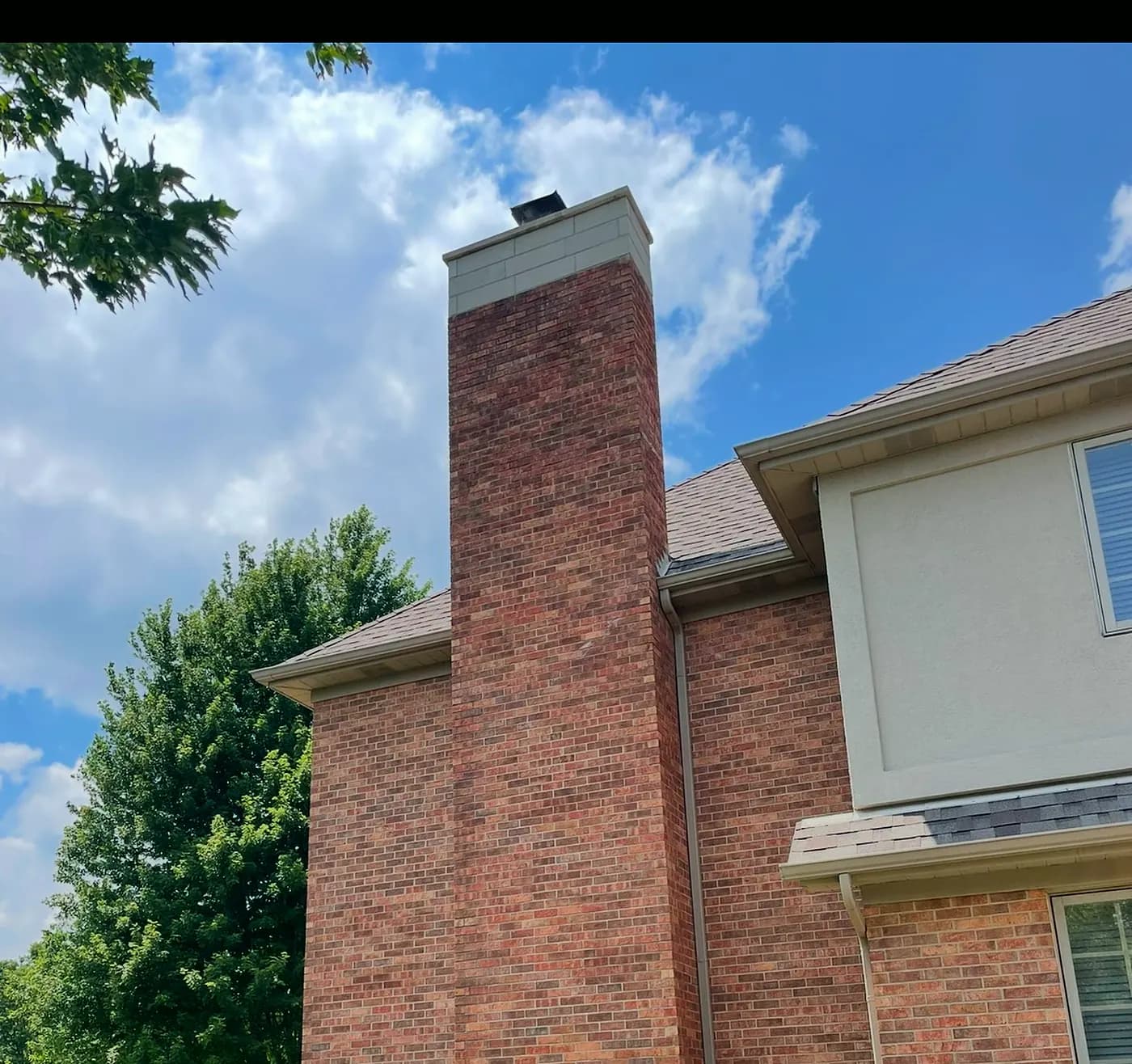 Residential Chimney Rebuild