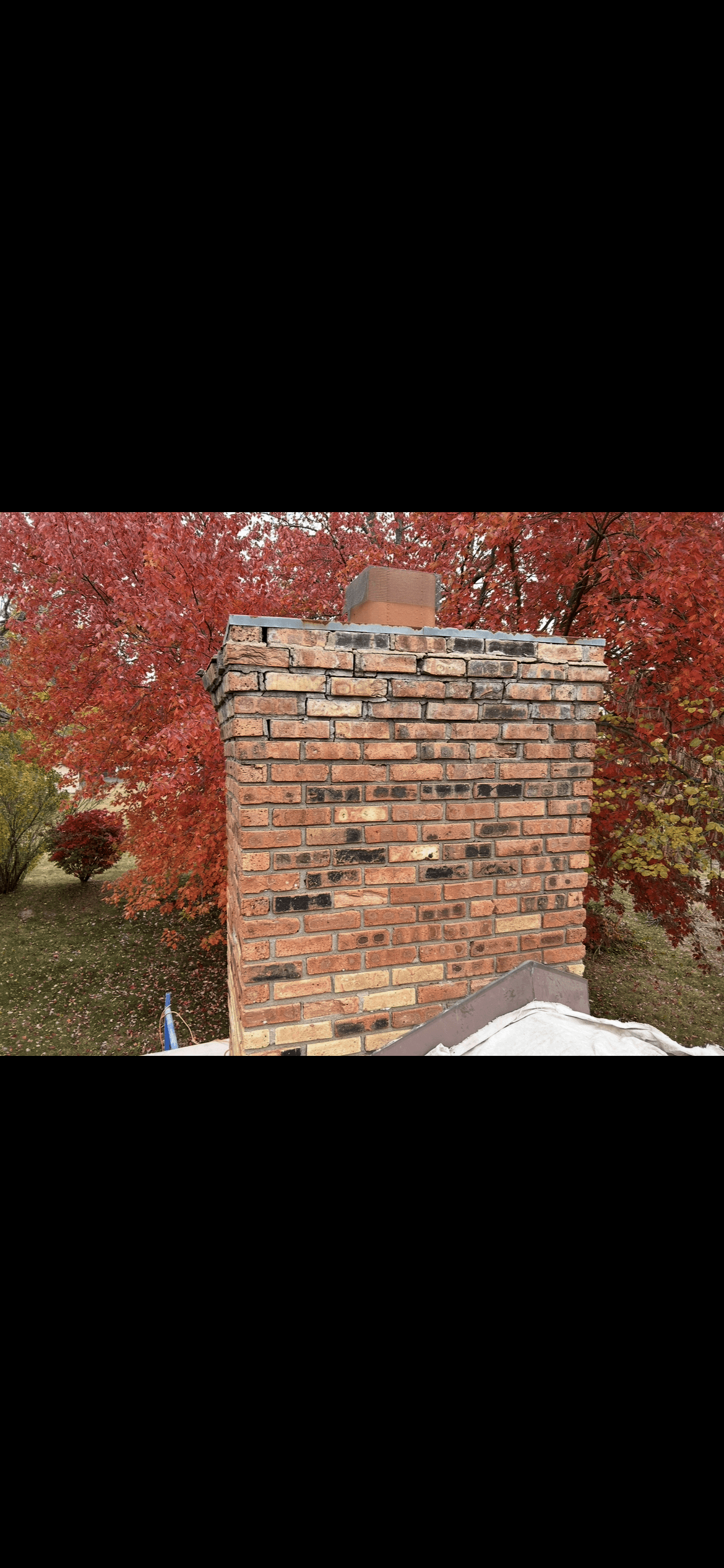 Chimney before restoration